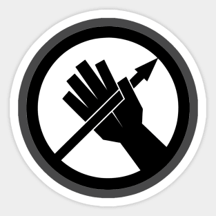 SCP Foundation MTF Alpha-1 "Red Right Hand" Sticker
